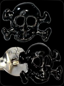 Ohrstecker "BlackJollyRoger"