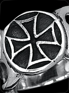 Ring "CrossRoads" (925er Silber)