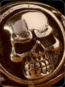 Ring "FlameSkull" (Bronze)