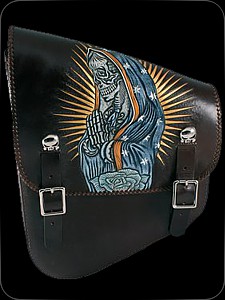 Saddlebag "SantaMuerte" (Punziert)