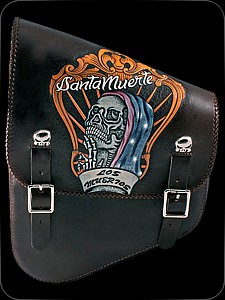 Saddlebag "SantaMuerte2" (Punziert)