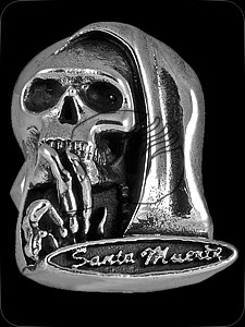 M5-Screw "SantaMuerte" (Edelstahl)