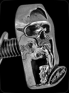 M5-Screw "SantaMuerte" (Edelstahl)