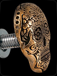 M5-Screw "SugarSkull" (Bronze)