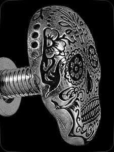 M5-Screw "SugarSkull" (Edelstahl)