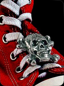 Shoepin "JollyRoger" (Zinn)