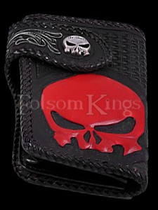 Wallet "RedSkull" (Punziert)